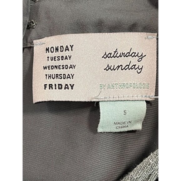 🌼 Anthropologie Saturday/Sunday Juniper Ribbed Jumpsuit (Size Small) - Picture 3 of 11